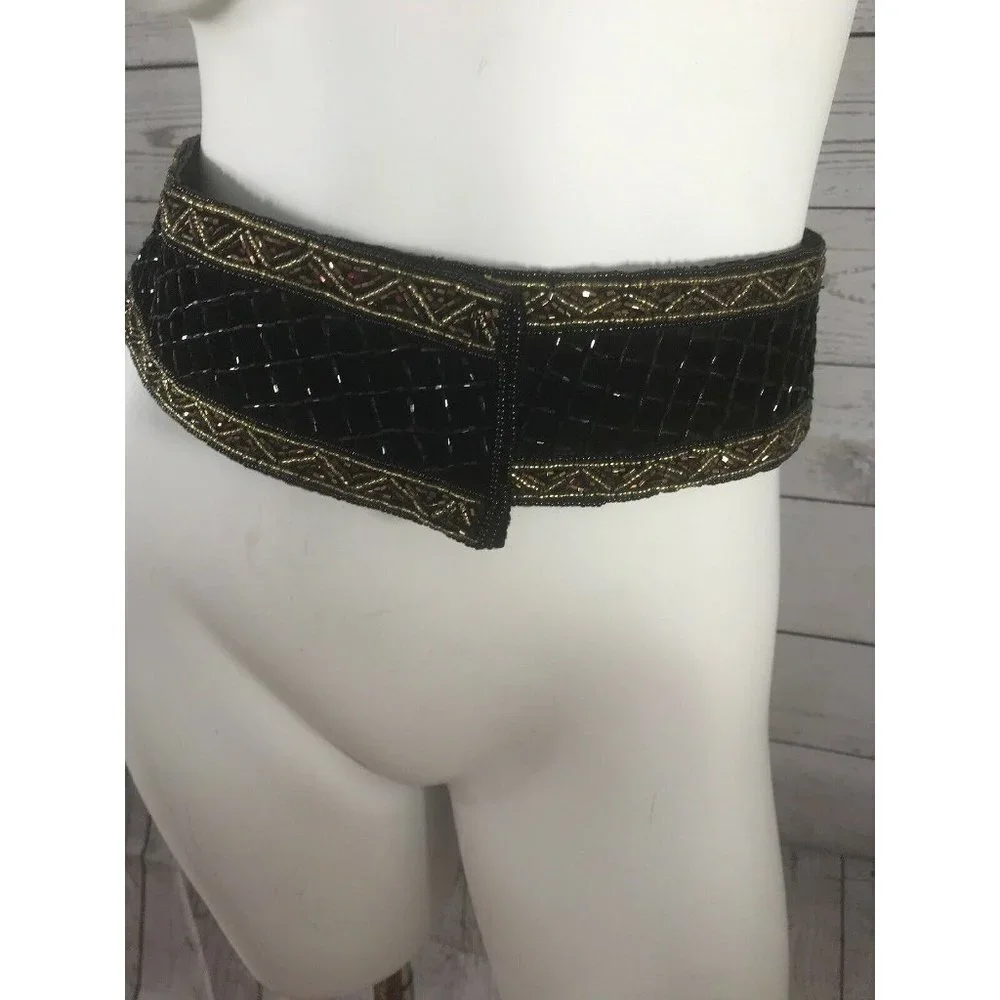 Vintage Christian Dior Ceintures Beaded Belt